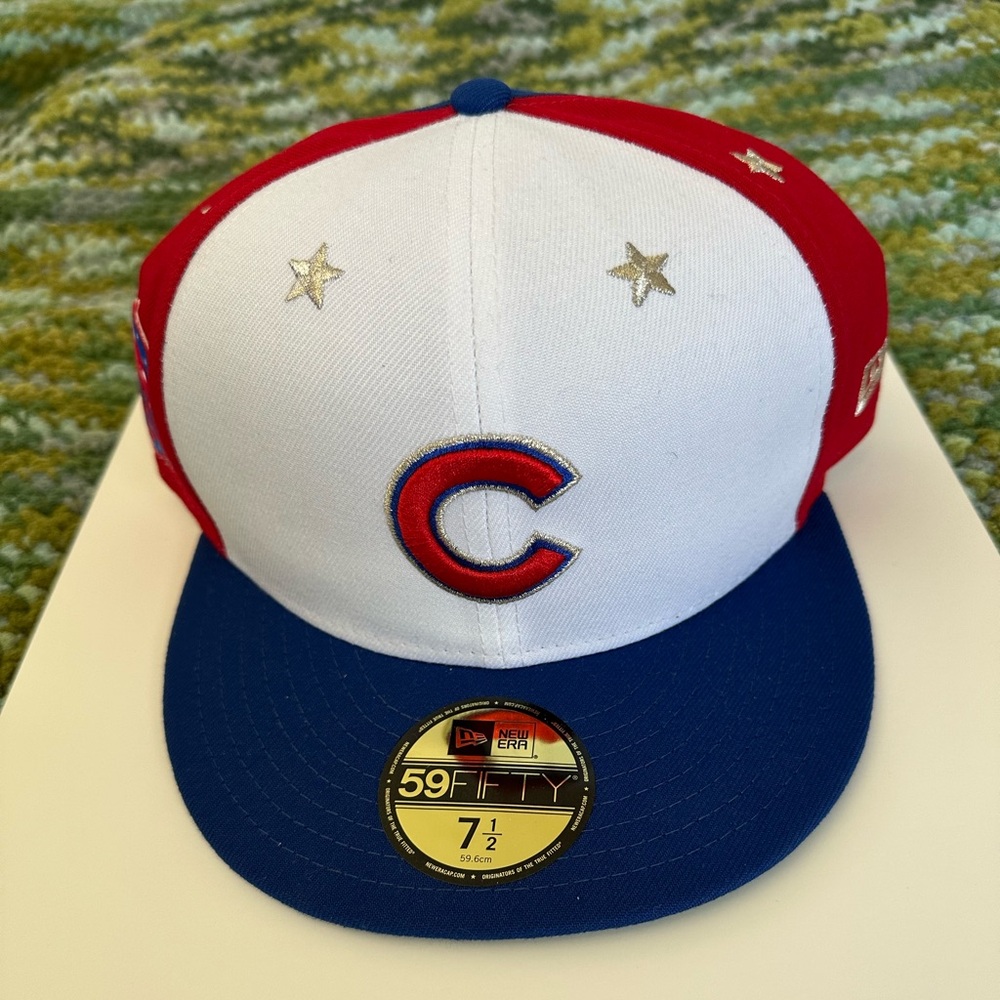 2018 All-Star Game Chicago Cubs On Field Game Cap size 7 1/2